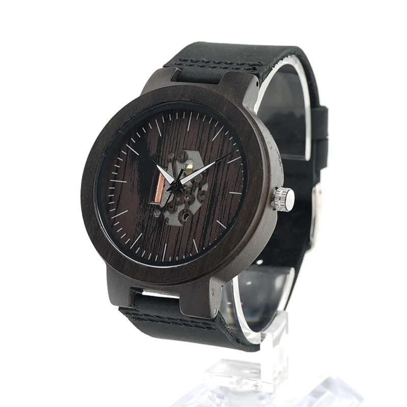 Prix pour Bobo bird h29 hommes en bois montre doodle peinture cadran exposés mouvement quartz montre-bracelet avec bracelet en cuir reloj de los hombres Prix pour Bobo bird h29 hommes en bois montre doodle peinture cadran exposés mouvement quartz montre-bracelet avec bracelet en cuir reloj de los hombres