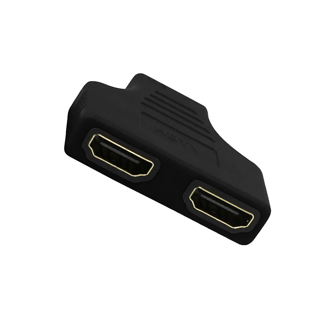 

2019 HIPERDEALE 1080P HDMI Port Male to 2 Female 1 In 2 Out Splitter Adapter Converter Dropship