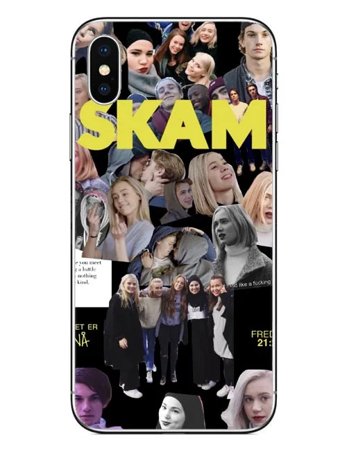 Норвежский ТВ скам Жесткий ПК чехол для телефона Крышка Apple iPhone 5 5S SE 6 6splus 7 XR XS Max 8
