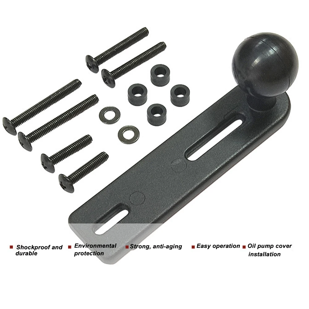 E6224-Handlebar Pump Mount with 1 inch Ball-5
