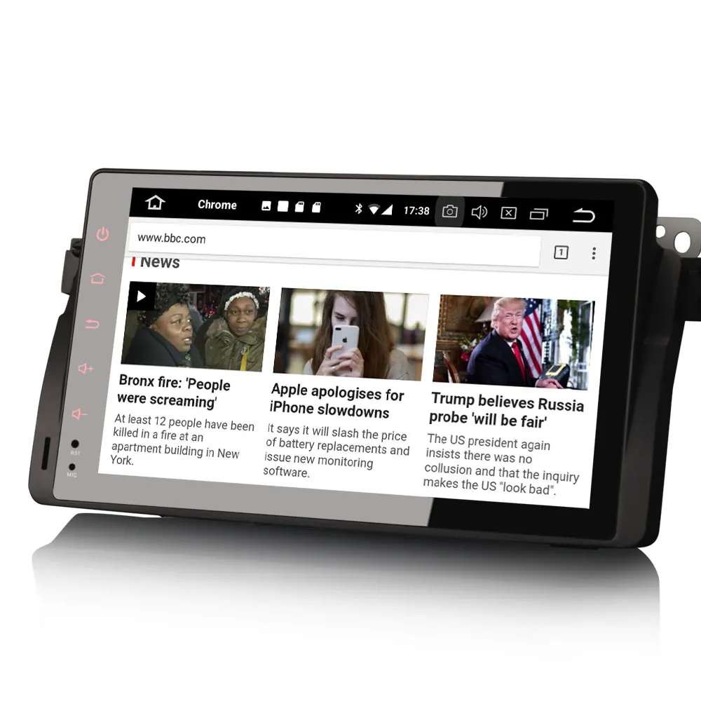 Erisin ES7803B 9 &quotAndroid 8 0 Восьмиядерный 4G RAM автомобильный DVD GPS радио DVR DAB + для BMW 3er E46 M3