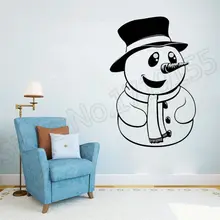 YOYOYU Wall Decal Snowman Christmas wall stickers art remove vinyl mural stickers for home window decor Pattern sticker ZW59 christmas snowman baubles pattern stair stickers
