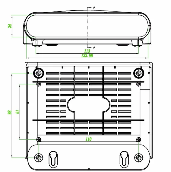 szmk plastic desktop enclosure electronics junction box instrument housing plastic abs control box hot sale project box plastic housing (13)