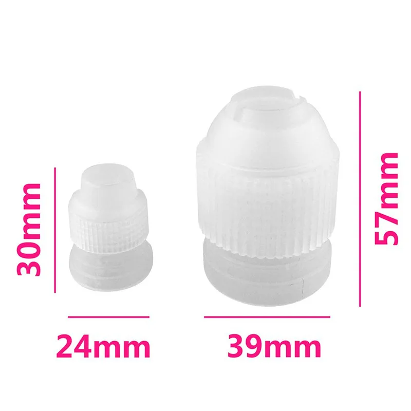10Pcs/Pack Reusable Eco Friendly Silicone Icing Piping Cream Pastry Bag + 6 Pastry Nozzles DIY Kitchen Cake Decorating Tips Set 10Pcs/Pack Reusable Eco Friendly Silicone Icing Piping Cream Pastry Bag + 6 Pastry Nozzles DIY Kitchen Cake Decorating Tips Set