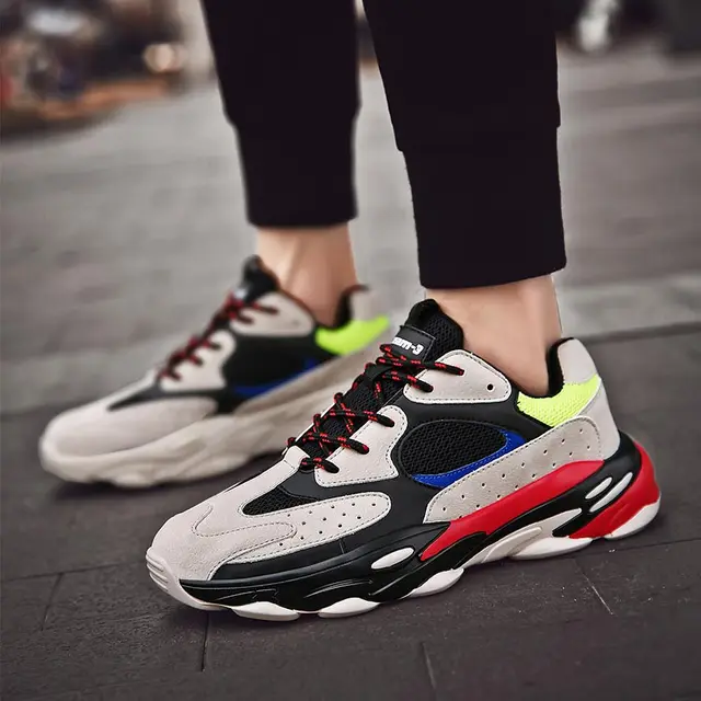Summer High Soles Trainers Male Sneakers Man Sport Shoes Men Running