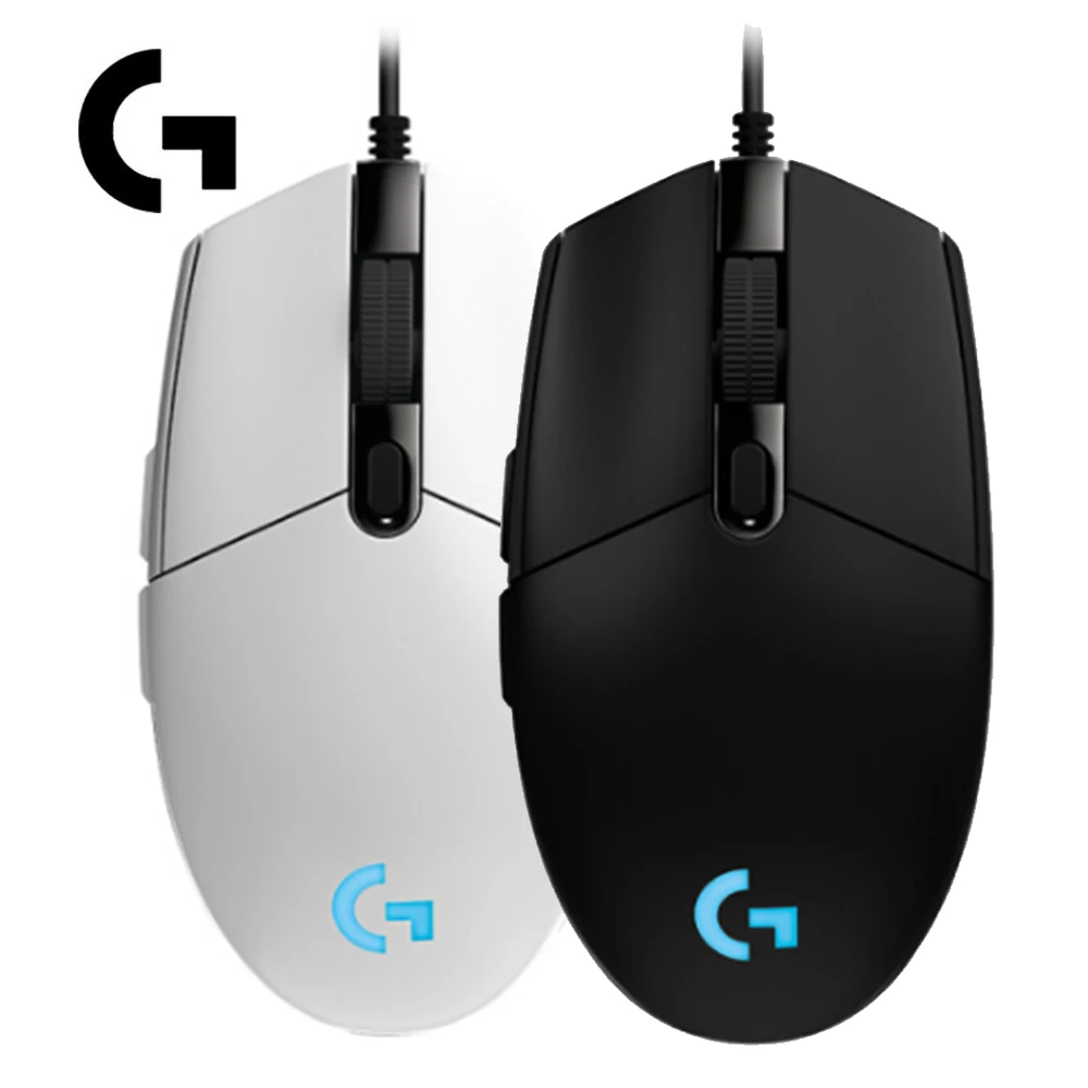 Logitech G102 Ic Prodige 6000 Dpi Pc Gamer 1000 Hz Taux De Vote 16 8 M Couleur Rvb Souris De Jeu Gamer Noir Blanc Aliexpress