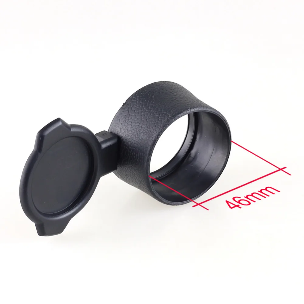 1PC Rifle Scope Quick Flip Spring Up Open Lens Cover Cap for Caliber 46mm Free Shippingin Scope
