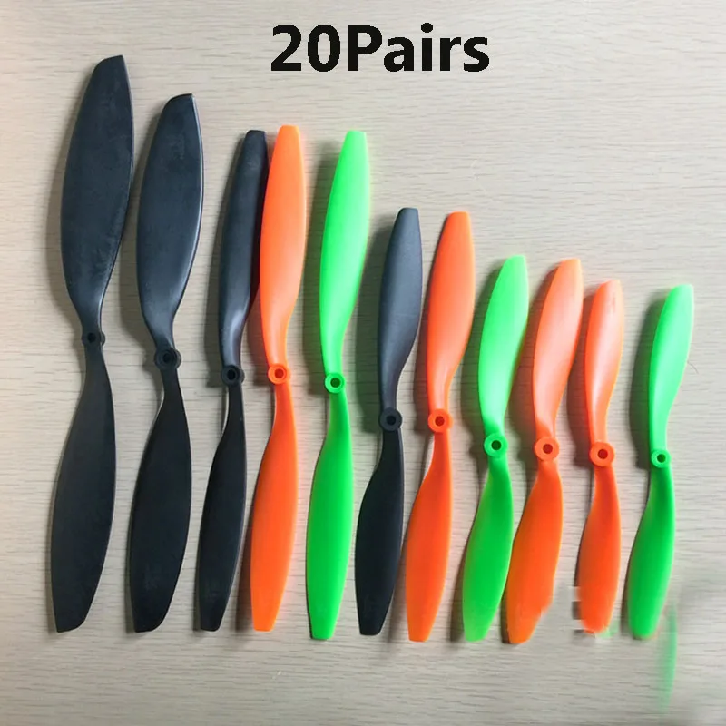 

20pairs 1045/1245 10x4.5 4.5 inch Propeller CW CCW Propeller Rotating Props Blades Fans For FPV Quadcopter Drone F450 F550 DIY