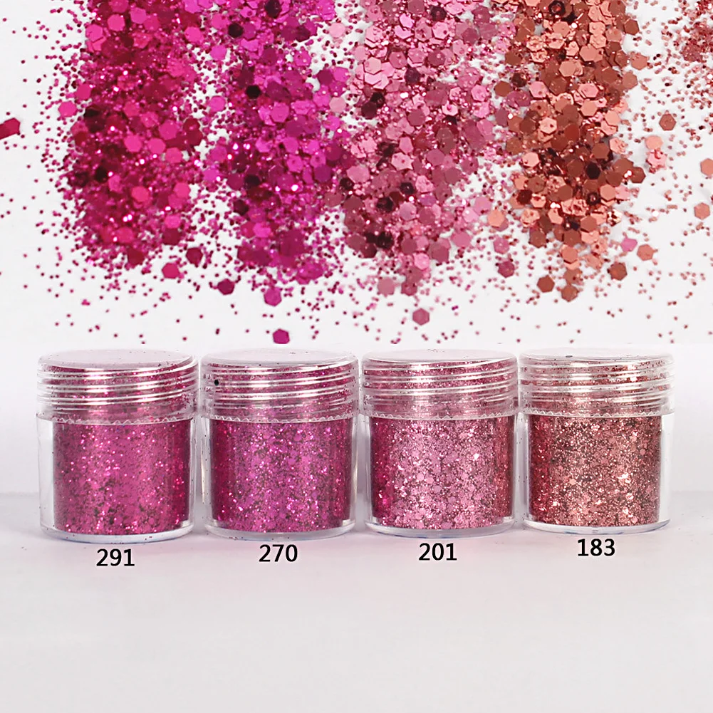 

Sequins Dazzling Nail Art Flakes Sparkly Tips Paillette Mixed Color Glitter DIY Decorations