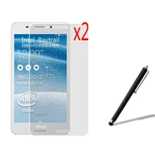 3in1 2x Прозрачный Плёнки ЖК-дисплей Экран протектор Плёнки защитная пленка защита+ 1x Стилус для Asus FonePad 7 FE375CG FE7530CXG FE375 K019