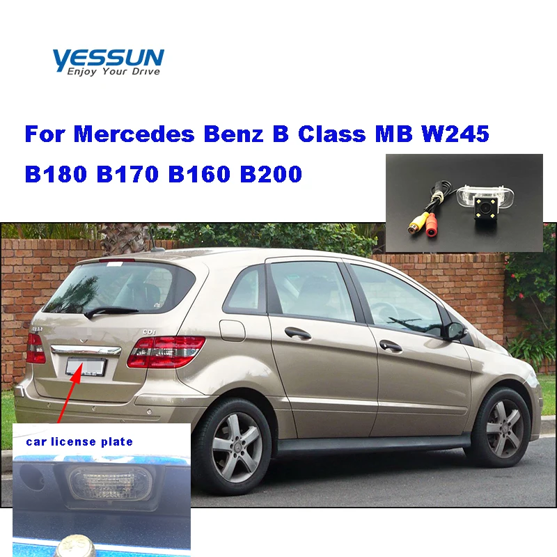 

Yessun HD CCD Night Vision Car Rear View Reverse Backup Camera Waterproof For Mercedes Benz B Class MB W245 B180 B170 B160 B200