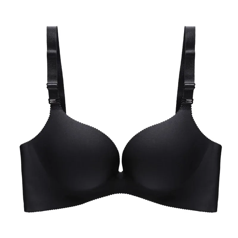 big Size C Cup Seamless Bra for women fashion Super Push Up Bra top support chest women bra big