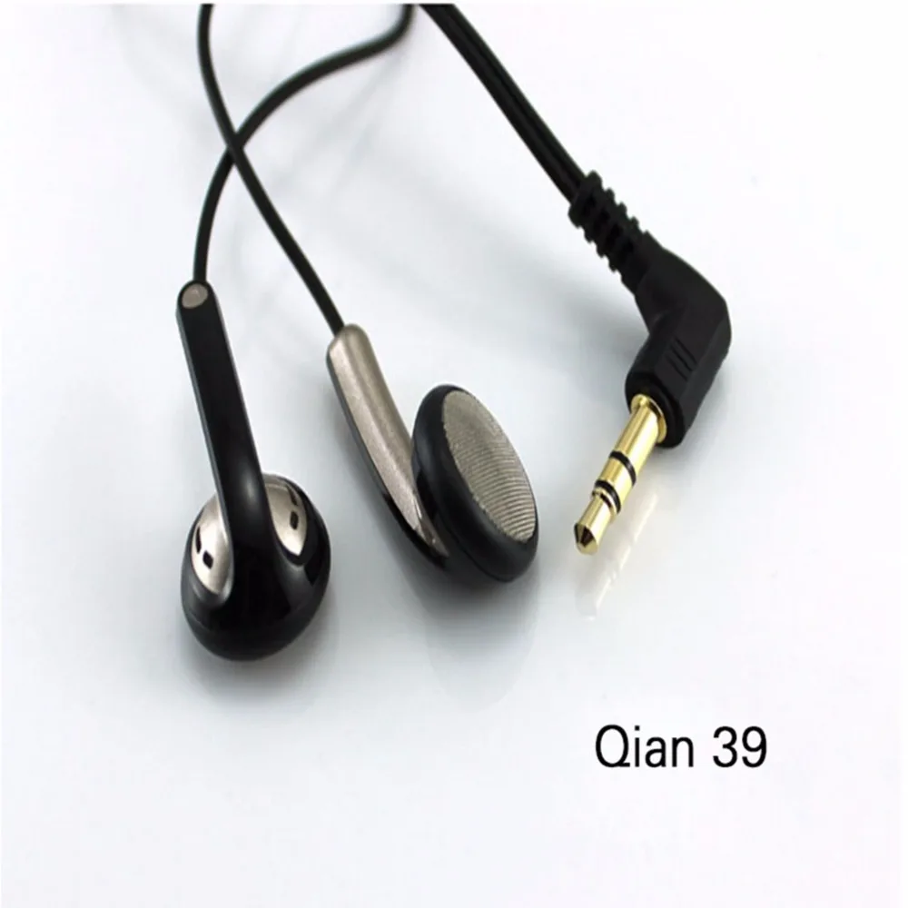 HANGRUI Qian39 HIFI наушники, динамические наушники с плоской головкой, мини наушники в ухо, басовые гарнитуры, 3,5 мм наушники для iPhone, samsung, Xiaomi