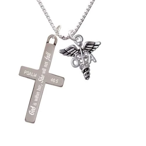 Caduceus - OTA - She will not Fall - Cross Necklace (1)
