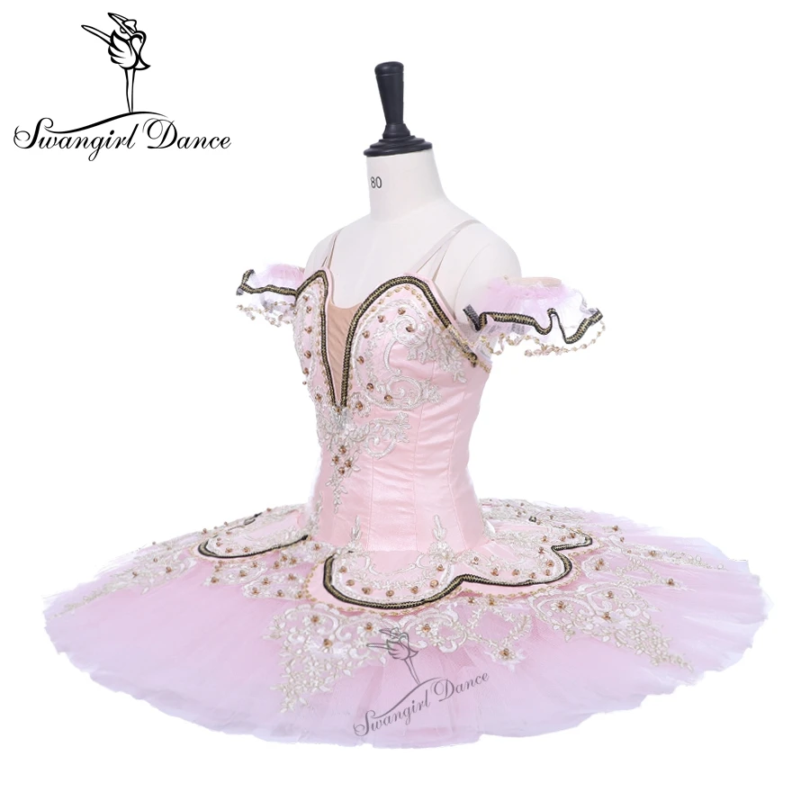 adult girl light pink Sleep Beauty ballet tutu classical  professional ballet tutu for performance or competitionBT9044D