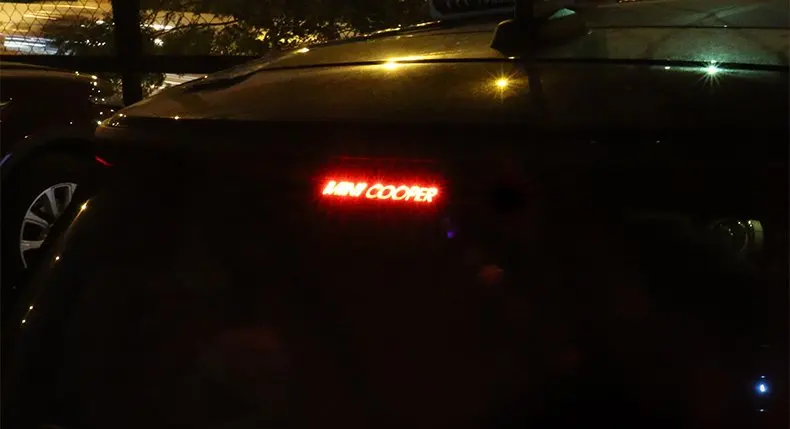 High Mount Stop Lamp Stickers for BMW Group MINI 36