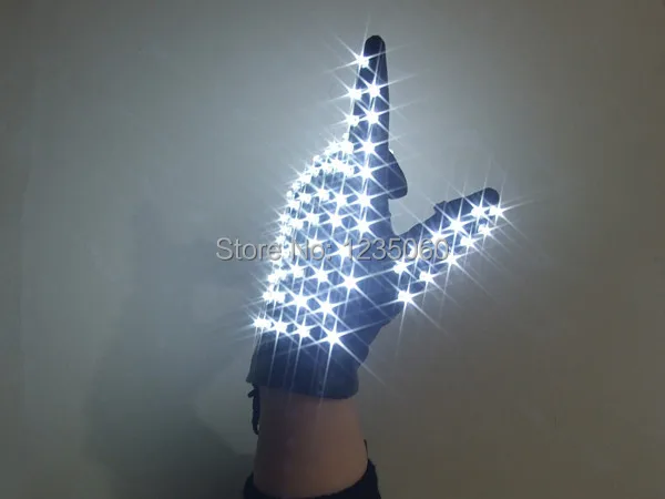 1PCS LED Stage Wreless LED gloves / luminous gloves for Michael Jackson Billie Jean Dance (Left or right hand)