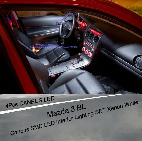 4 stücke Canbus Auto Led lampen für Mazda 3 BL Led innenhaube Lesen ... 4 stücke Canbus Auto Led lampen für Mazda 3 BL Led innenhaube Lesen ...