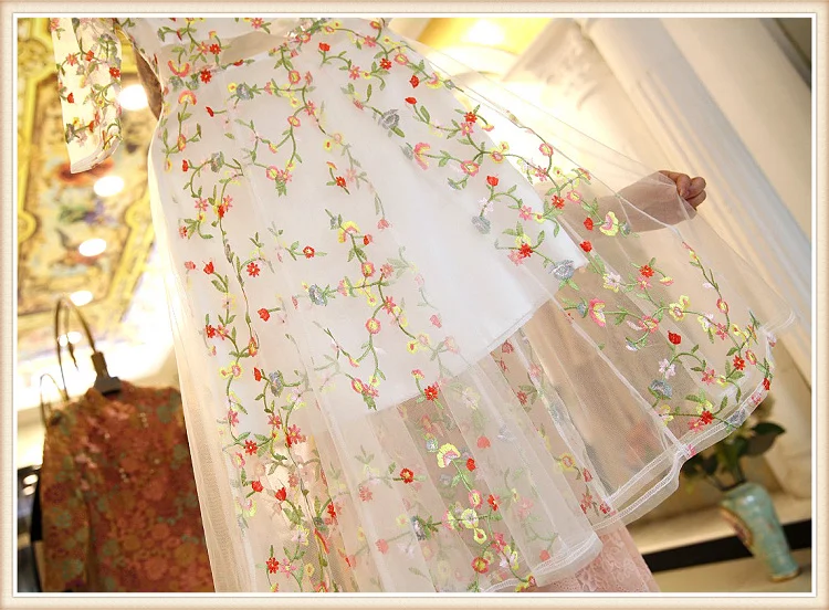 FFLACELL-1-yard-Embroidery-Lace-for-Wedding-Dress-skirt-DIY-fabric-wide-130cm (4)