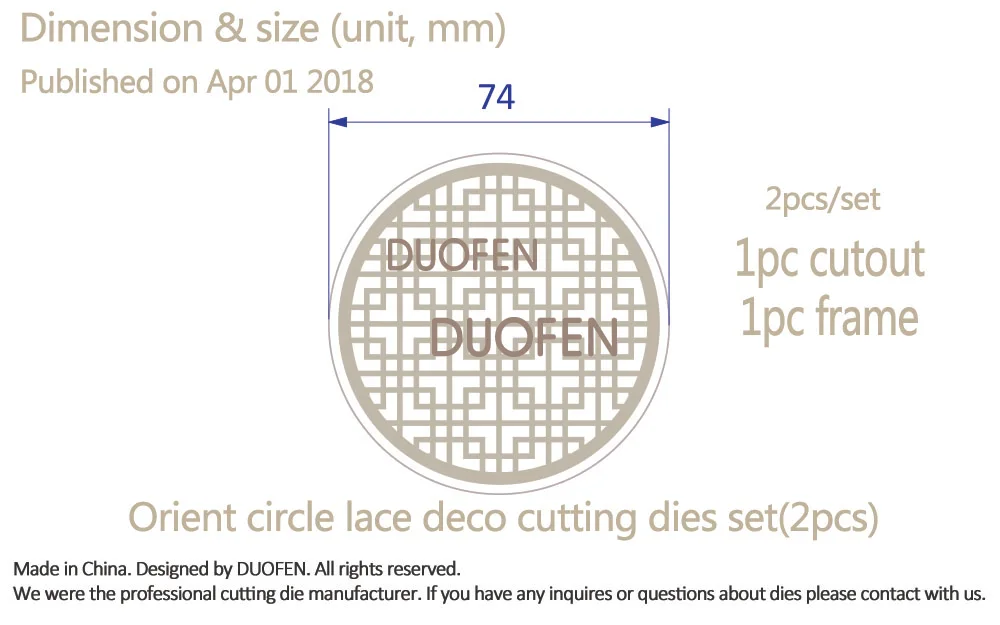 DUOFEN металлические режущие штампы, 110259, ориентированный классический узор, Кружевные Полые трафареты для тиснения, сделай сам, скрапбук, бумажный альбом, новинка