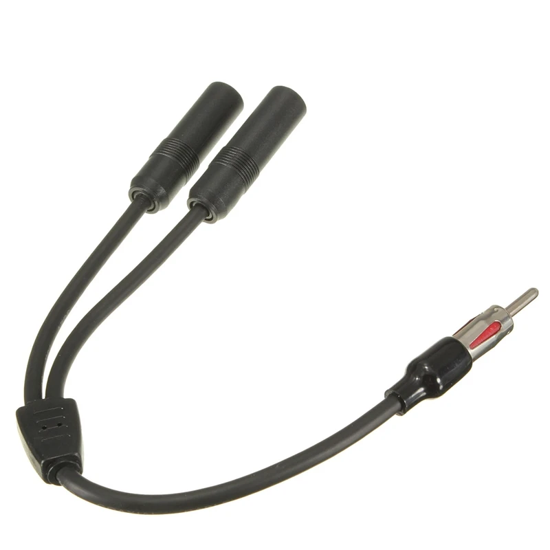Buy Car Sterio AM FM Antenna Splitter Y Aux Adapter 2