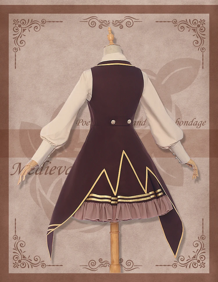 Аниме! Cardcaptor Sakura Kinomoto daiduji Tomoyo милое элегантное платье униформа косплей костюм