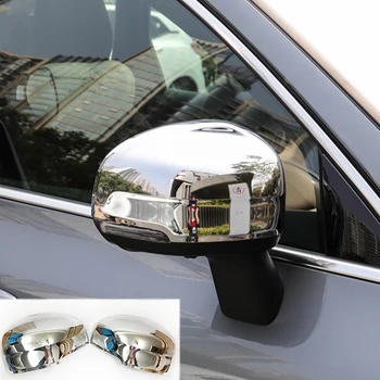 

ABS Plastic Chrome For Volvo XC60 2018 2019 Car rearview mirror cover Cover Trim sticker auto accessories car styling