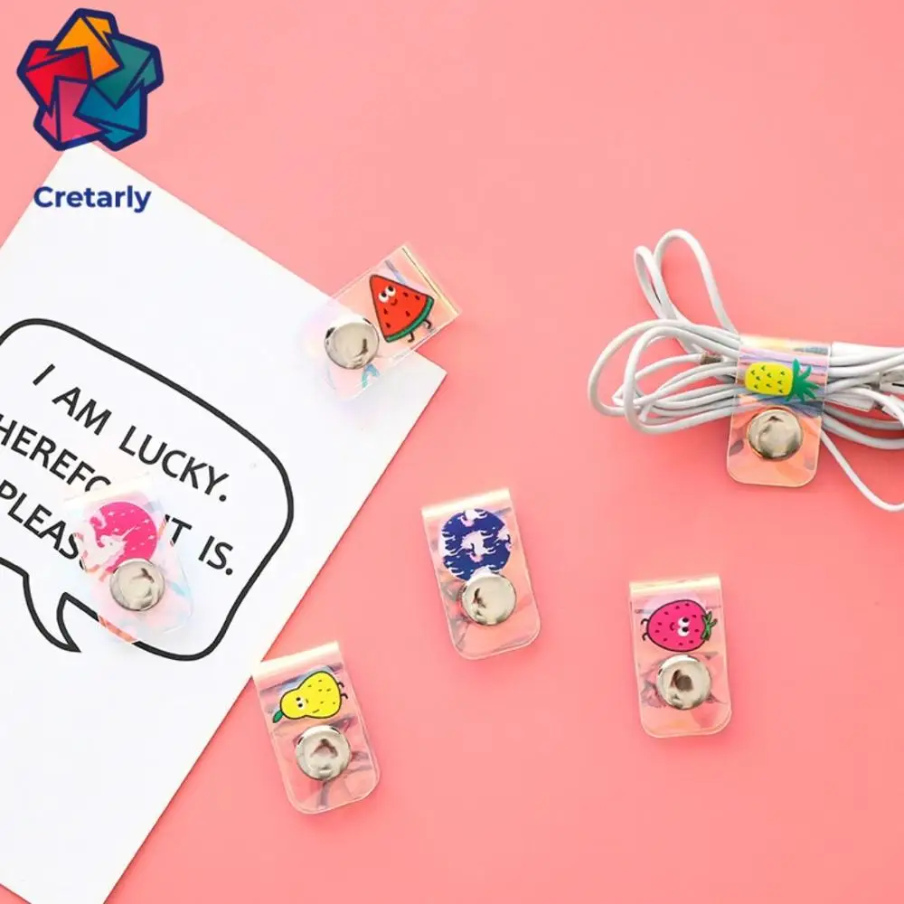 

1PCS Portable USB Cable Cord Laser Winder Headphone Case Cartoon Headset Earphone Wire Desk Manager organizer