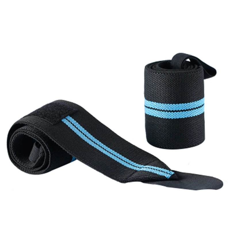 2 pieces Adjustable Wristband Elastic Wrist Wraps Bandages for Weightlifting Powerlifting Breathable Wrist Support 3colors (16)