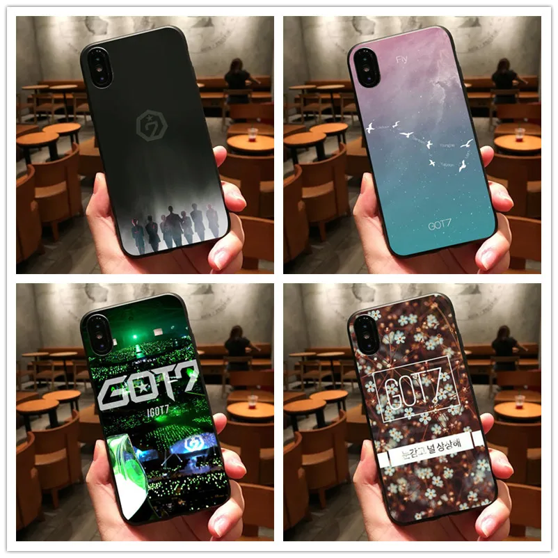 GOT7 Джексон сельскохозяйственный получил 7 Мягкие TPU силиконовый чехол для iphone 6 8