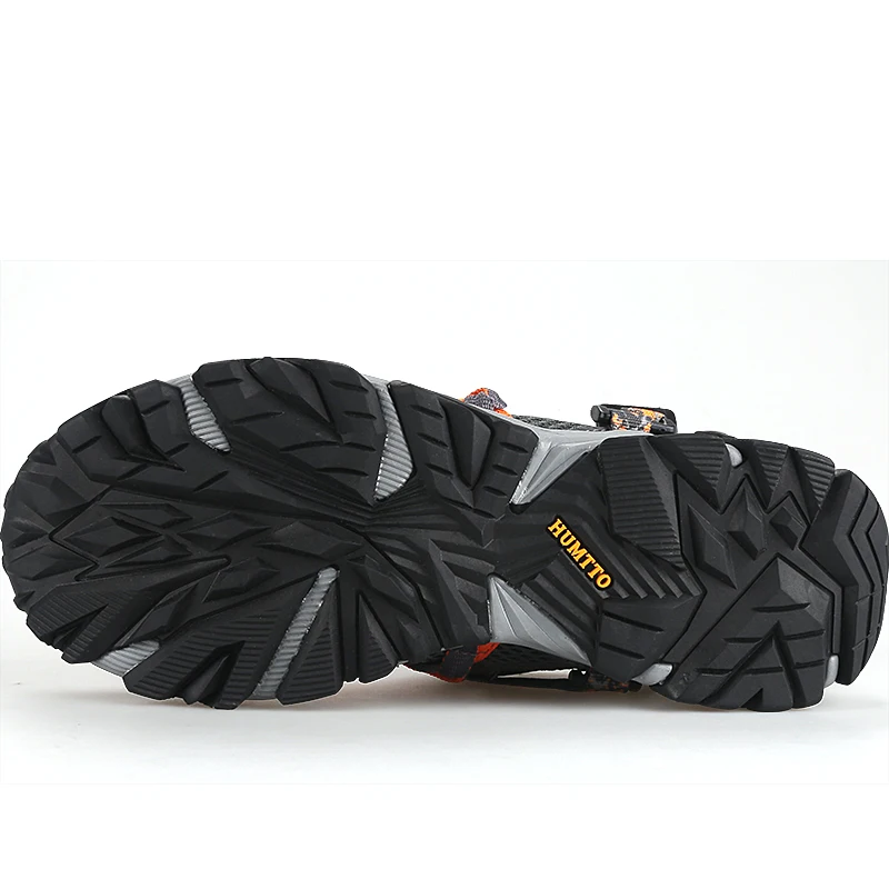 HUMTTO الرجال الأحذية المنبع أكوا أحذية تنفس الصيف الخوض سريع التجفيف في الهواء الطلق الشاطئ الذكور المطاط شبكة رياضية