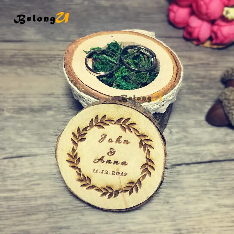 custom ring box wedding decor MUW-284- 02