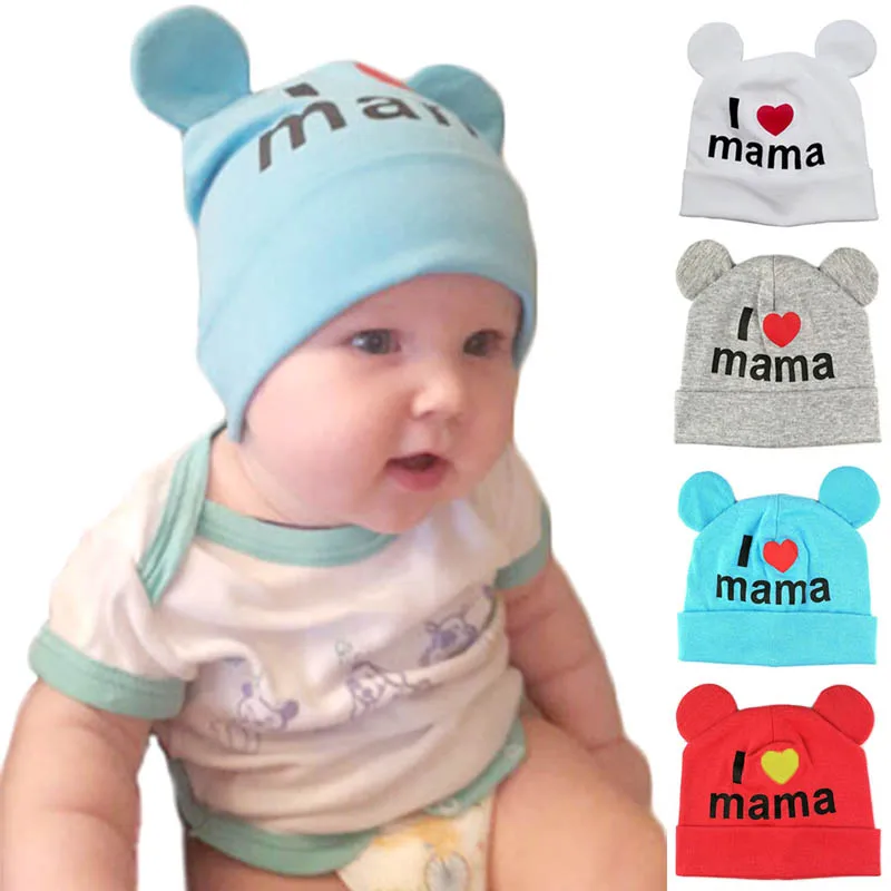 Baby Cap Beanie Boy Girl Toddler Infant Children Soft Solid Hat Xmas 