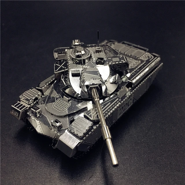 MMZ MODEL NANYUAN 3D Metal model kit JS-2 tank Chieftain MK50 Tank Assembly Model DIY 3D Laser Cut Model puzzle toys for adult 1