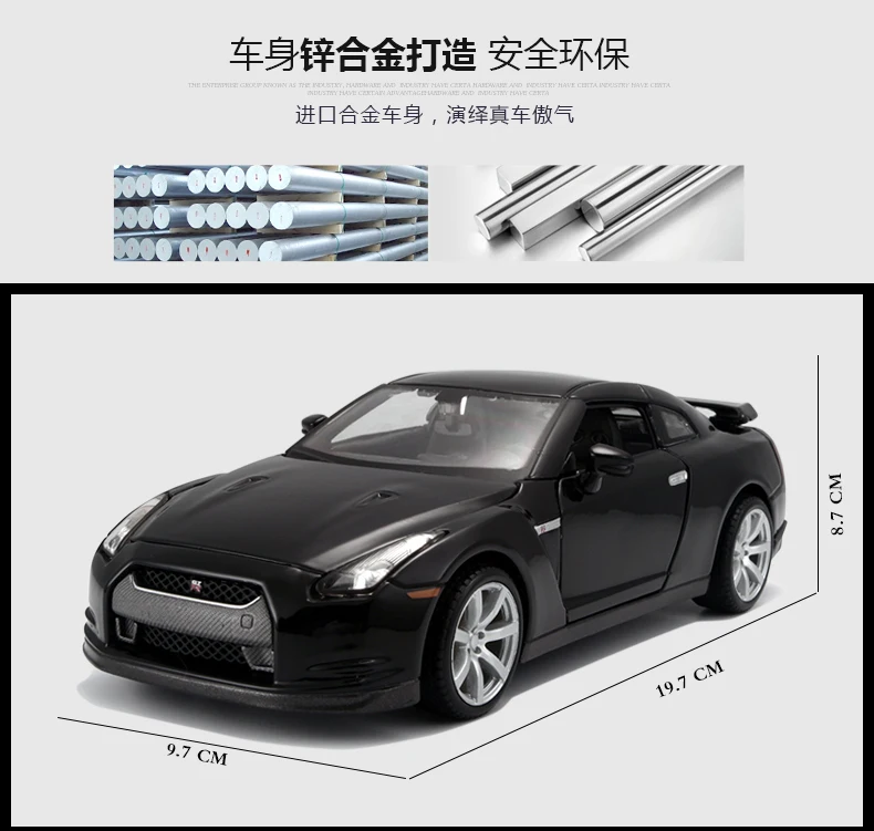 Maisto 1:24 Nissan GTR(R35) 370Z полицейская литая под давлением модель автомобиля игрушка Новинка в коробке Новое поступление 31339