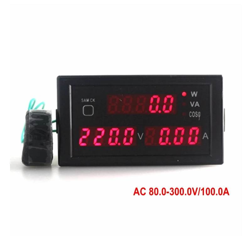 ac 80 300v ac 0 100a multi function ac voltmeter ammeter volt power meter monitor us648 ac 80 300v ac 0 100a multi function ac voltmeter ammeter volt power meter monitor us648