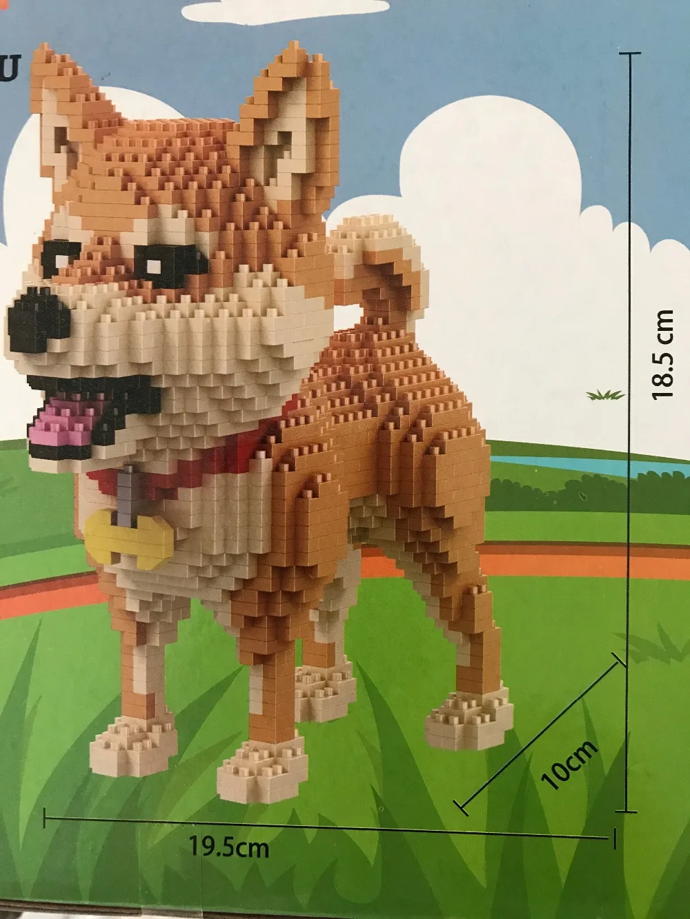 Мини конструкторов в милые Косплей Shiba Лисья Секретная служба (Inu модель