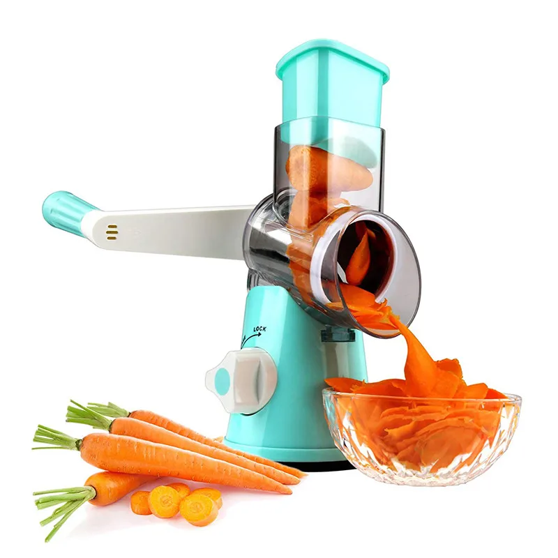 

Vegetable Cutter Slicer Grinder Round Mandoline Potato Carrot Shredder kitchen Accessories Multi-function Vegetable Tools