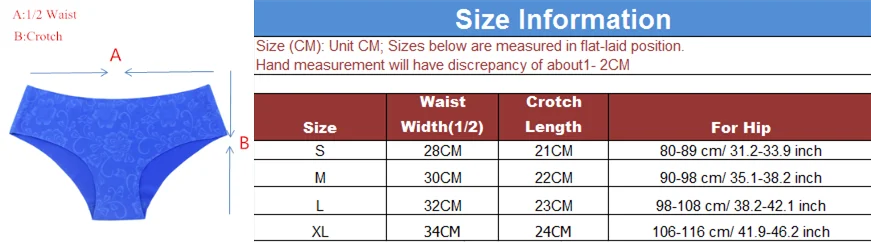 size chart of 55