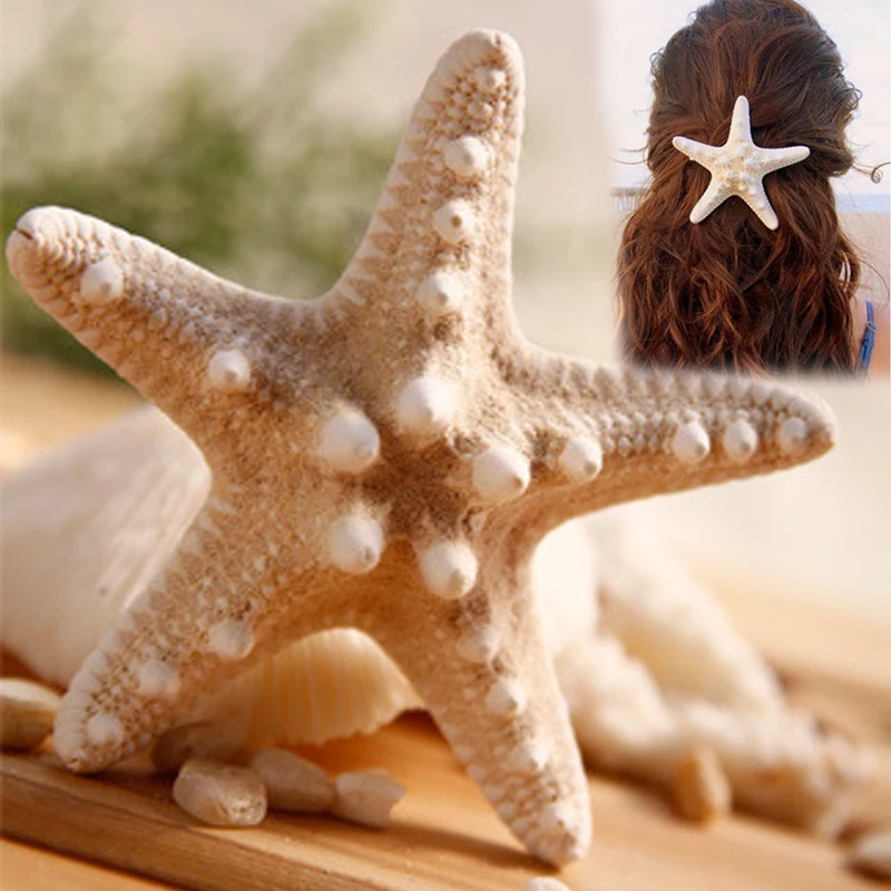

Fashion 1 PC New Arrival Women Sea Star Hair Clip Hair Jewelry Korea style Golden Accessories For Women