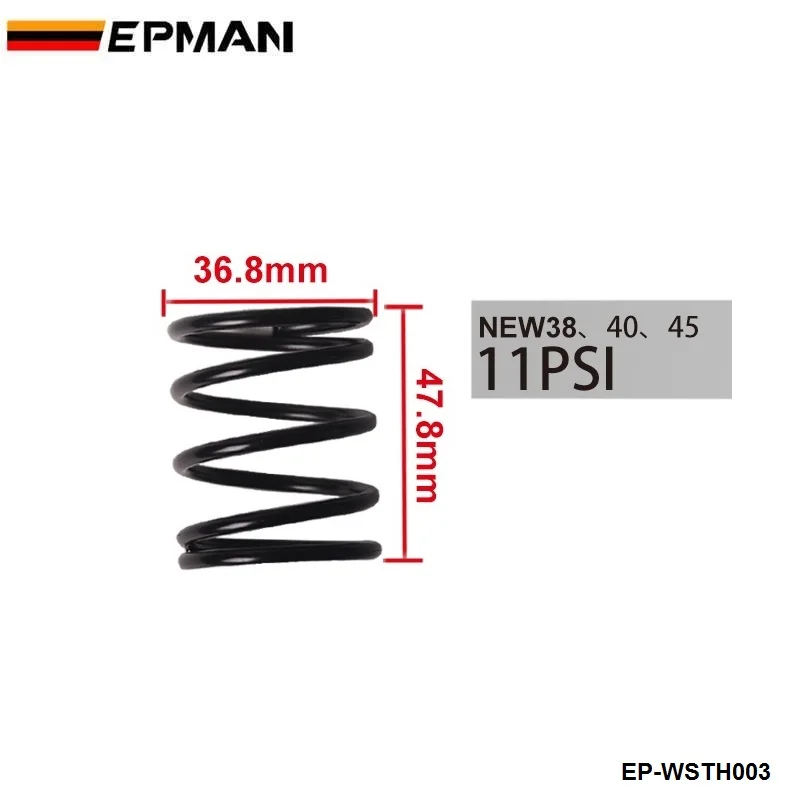 

38MM 40MM 45MM TURBO EXTERNAL WASTEGATE WG SPRING COATED REPLACEMENT 11 PSI /0.78BAR JUST FOR TURBO SMART EP-WSTH003