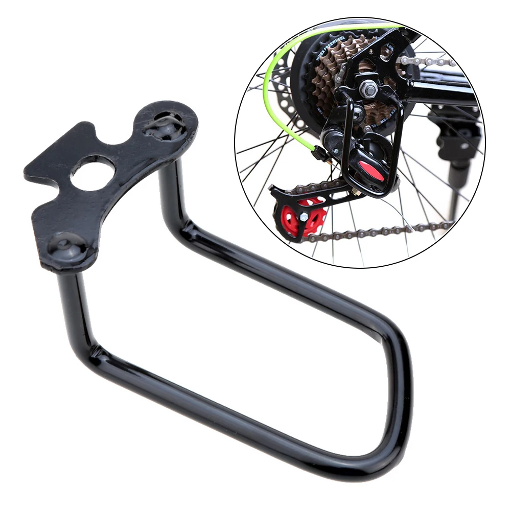 

Bike Protection Cover Iron Bicycle Cycling Rear Derailleur Chain Guard Protective Guard Aluminum Frame Bicycle Protector