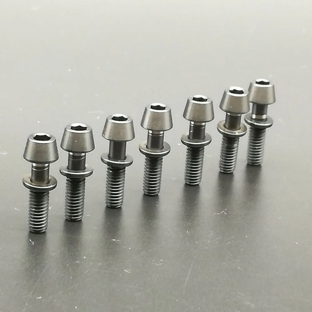 Титановый винт Ti Bolt шестигранный конический болты с шайбами для Ritchey C260