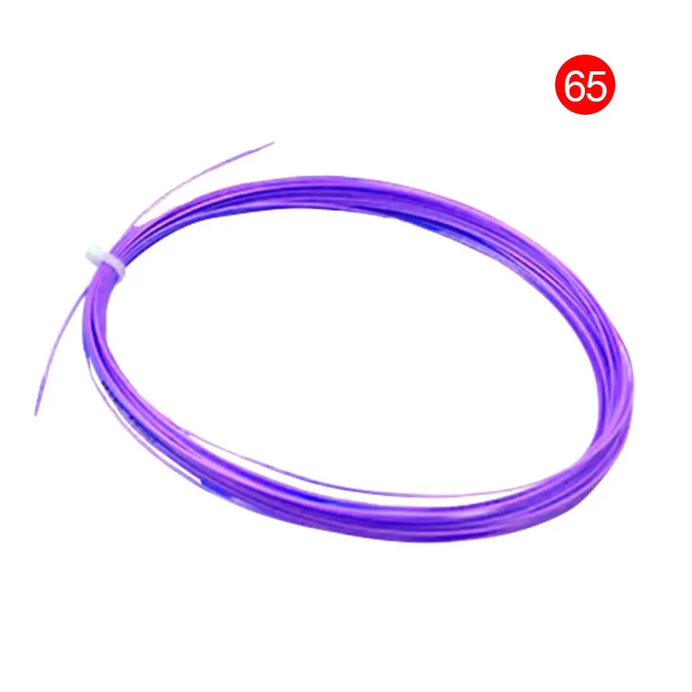 Badminton Racket Line BG65 95 85 80 Badminton Line High Elastic Resistance Training Competition Special Feather Line 1PC Bag - Цвет: 7