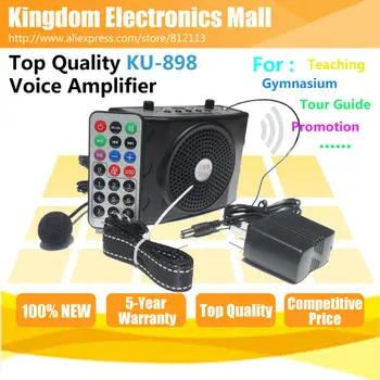 

Voice Amplifier Loudspeaker with MP3 FM player Wonderful Tool For Teaching Support TF Micro SD Memory Card Remote Control