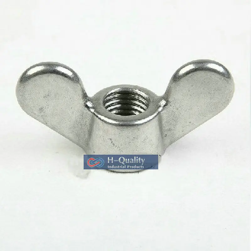 

50PCS Forged Stainless Steel Heavy Duty M10 Butterfly Wing Nuts