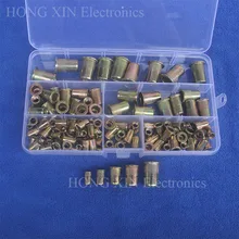 120pcs/set M4 M5 M6 M8 M10 Zinc Plated Knurled Nuts Rivnut Flat Head Threaded Rivet Insert Nutsert Cap Rivet Nut 120pcs/set M4 M5 M6 M8 M10 Zinc Plated Knurled Nuts Rivnut Flat Head Threaded Rivet Insert Nutsert Cap Rivet Nut