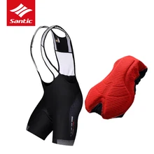 Santic мужские велосипедные шорты Pro гелевые шорты дорожные велосипедные шорты велосипед для скоростного спуска велосипедные Шорты Ropa Ciclismo