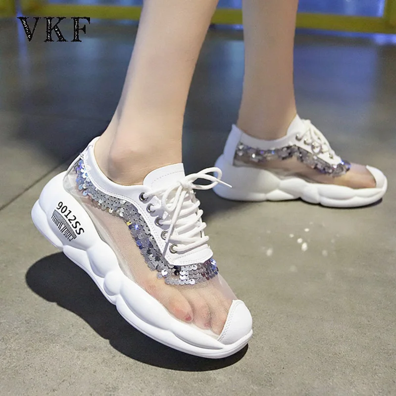 

VKF Woman Brand Outdoor Athletic Women Running Shoes Summer Breathable Sport Shoes For Women Comfortably Womens Sneakers