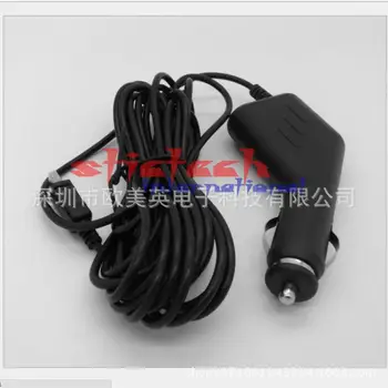 

by dhl or ems 500pcs hot sale Power Charger black DC 5V For GPS Navigator Car Accessories GPS Car Charge
